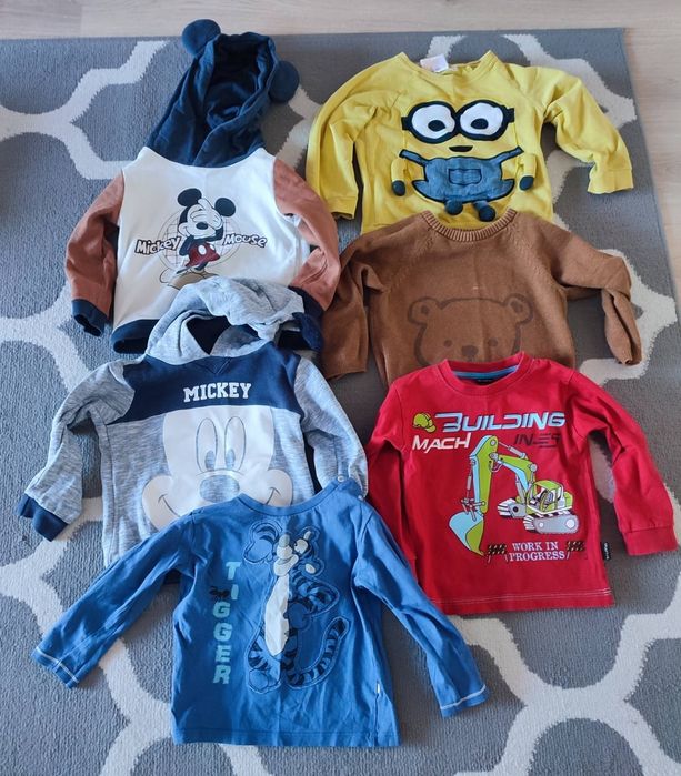 Paka ubrań dla chłopca rozm. 86