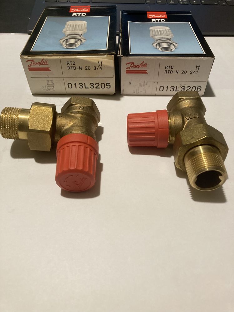 Zawór grzejnikowy Danfoss RTD-N20. 3/4