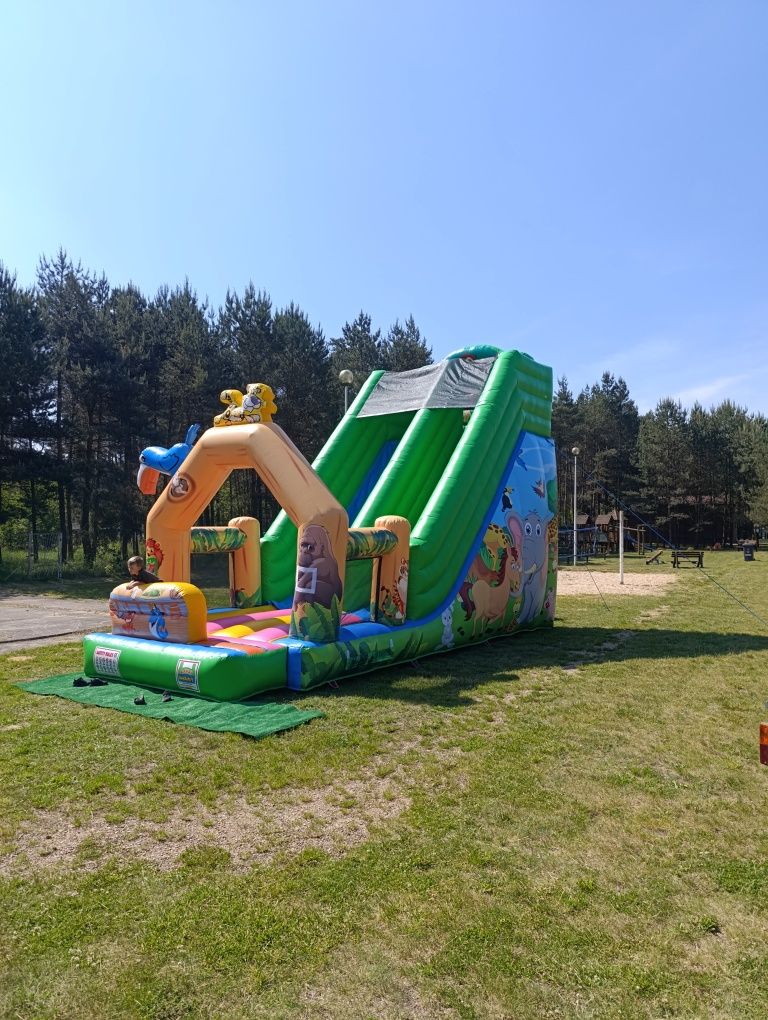 Dmuchaniec nowa zjeżdżalnia ślizg dmuchaniec do wynajęcia DUŻA