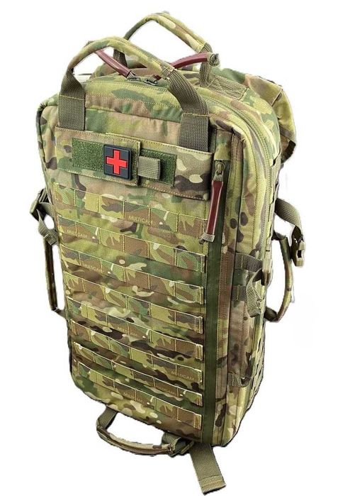 Тактичний рюкзак для бойового медика мультикам піксель без наповнення
