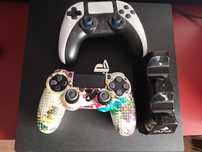 PS4 PRO model 7216b PLUS PS. 40 gier. 2 pady