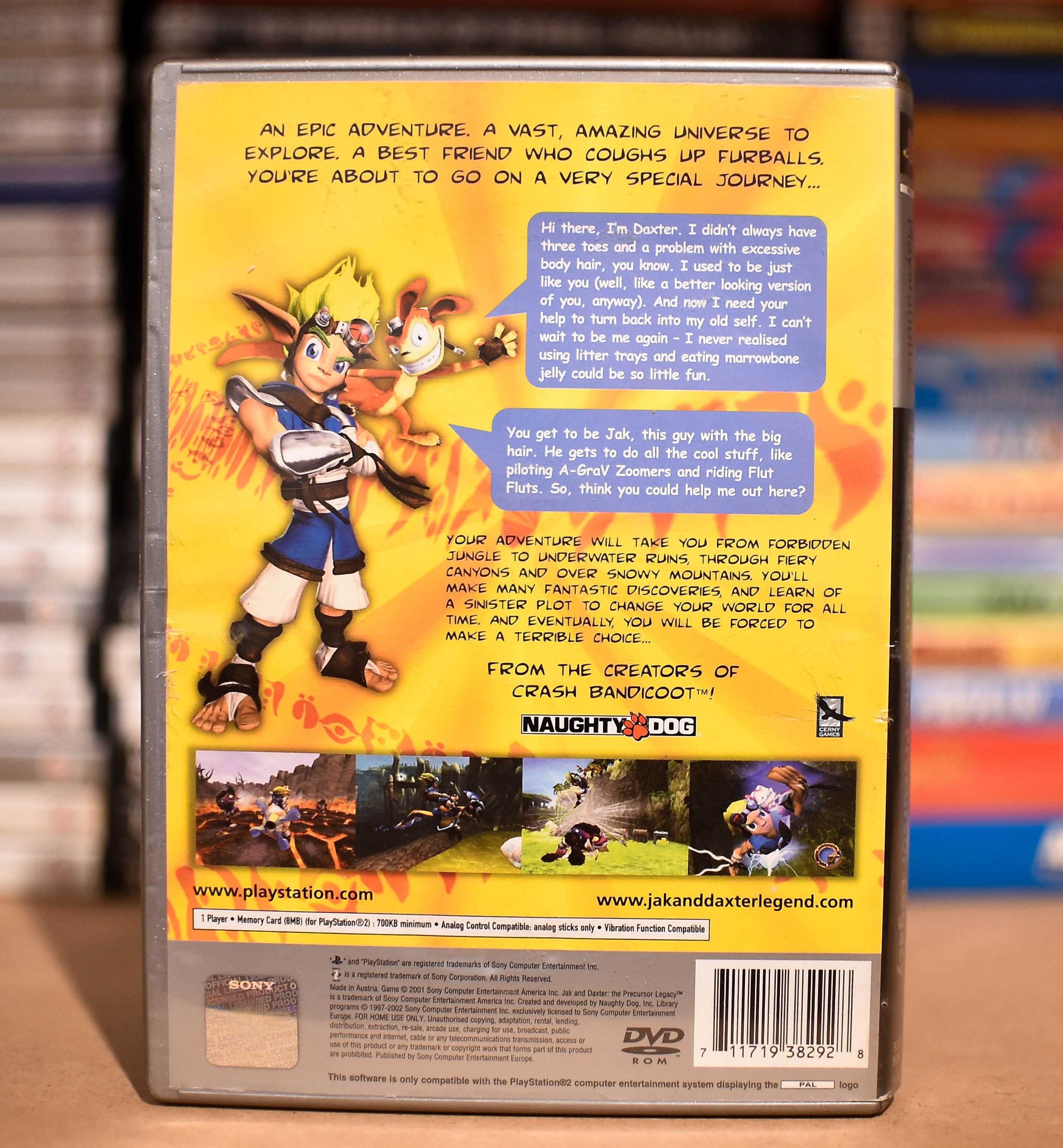 (PS2) Jak and Daxter: the Precursor Legacy