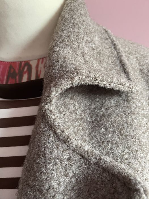 Cudna ciepła kamizelka w kolorze fango 42/44/46 oversize