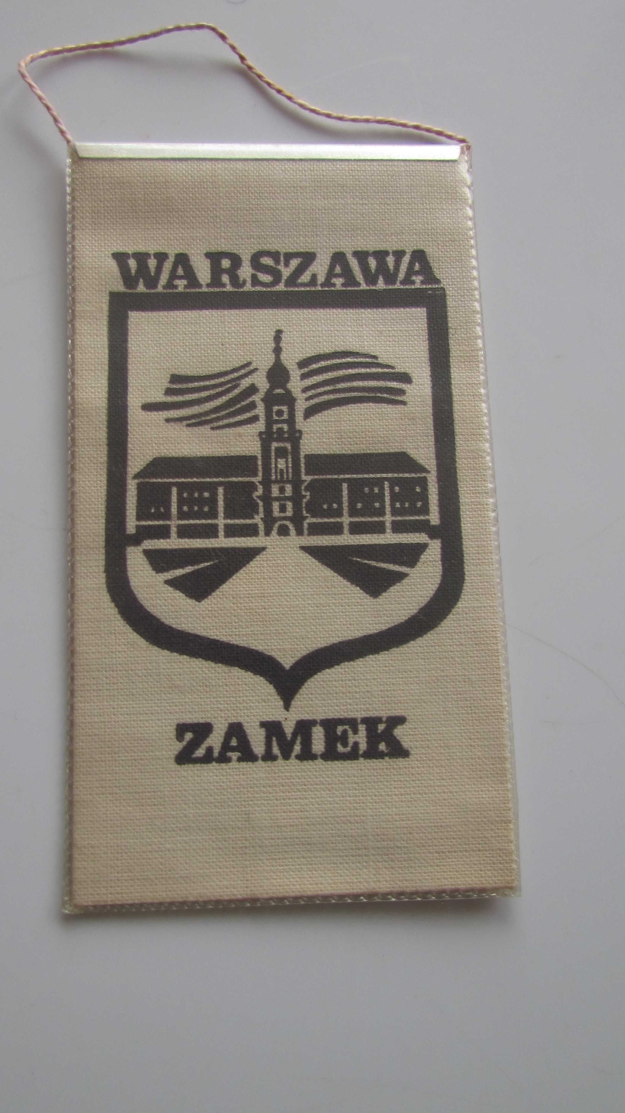 Proporczyk Warszawa Zamek Królewski Stolica