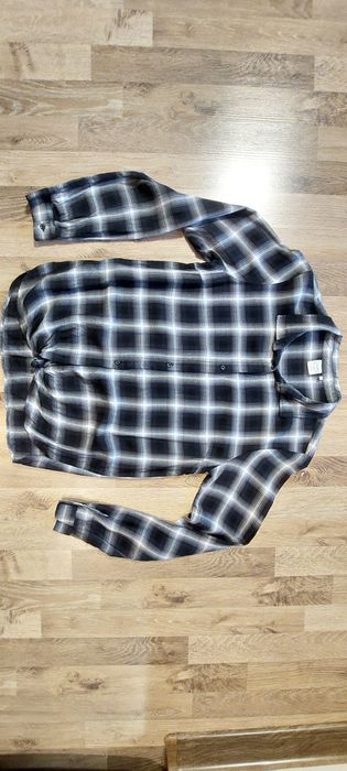 Koszula czarna kratka cool club rozm. 170