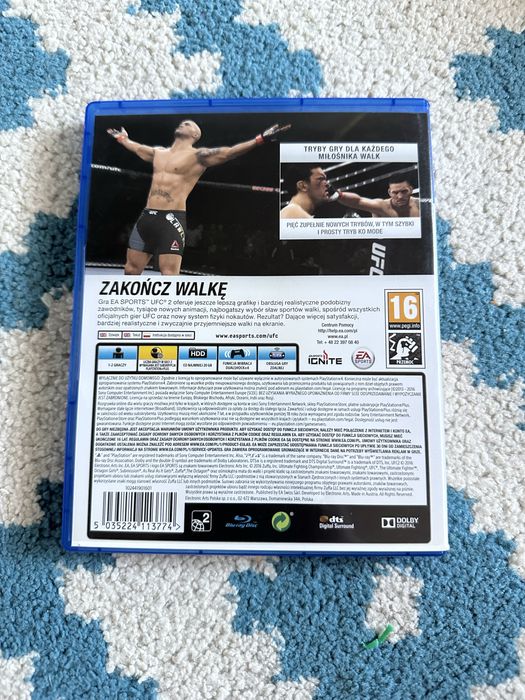 Gra na Ps4 ufc 2