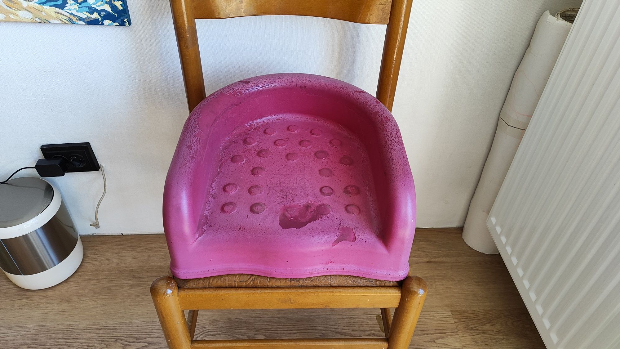 Детский бустер на стул / подушка подставка  переносное сидение 2-8 лет