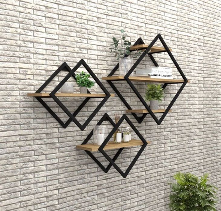 Полиці лофт, полиця, полиці в стилі лофт, металеві полки, набір полиць