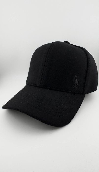 Бейсболка Тракер осінь - зима утеплена на флісі з вухами. Вовна