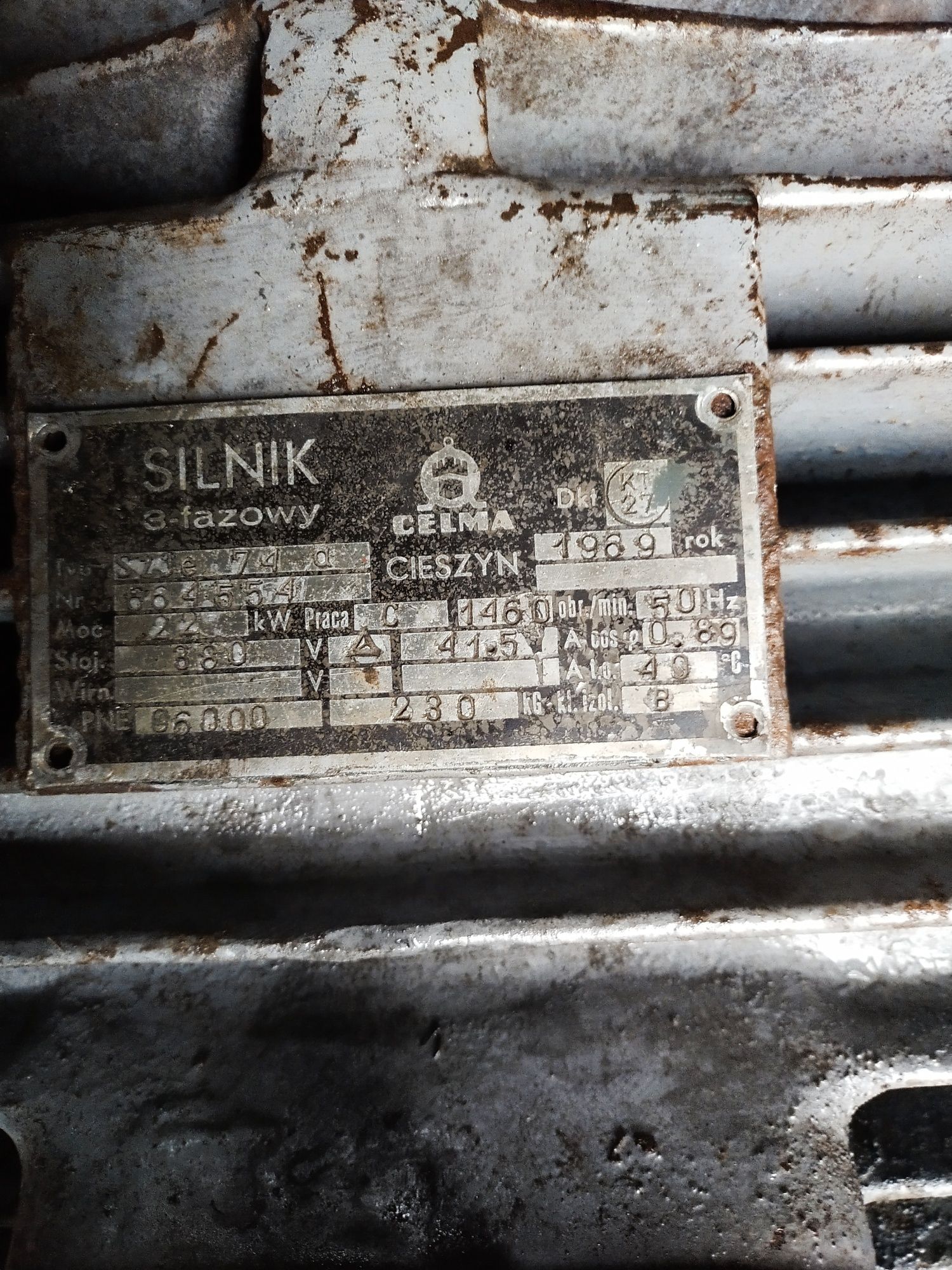 Silnik elektryczny 22kw