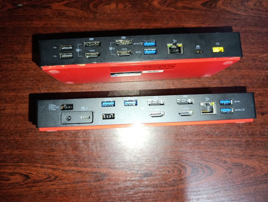 Док станції Lenovo, hp