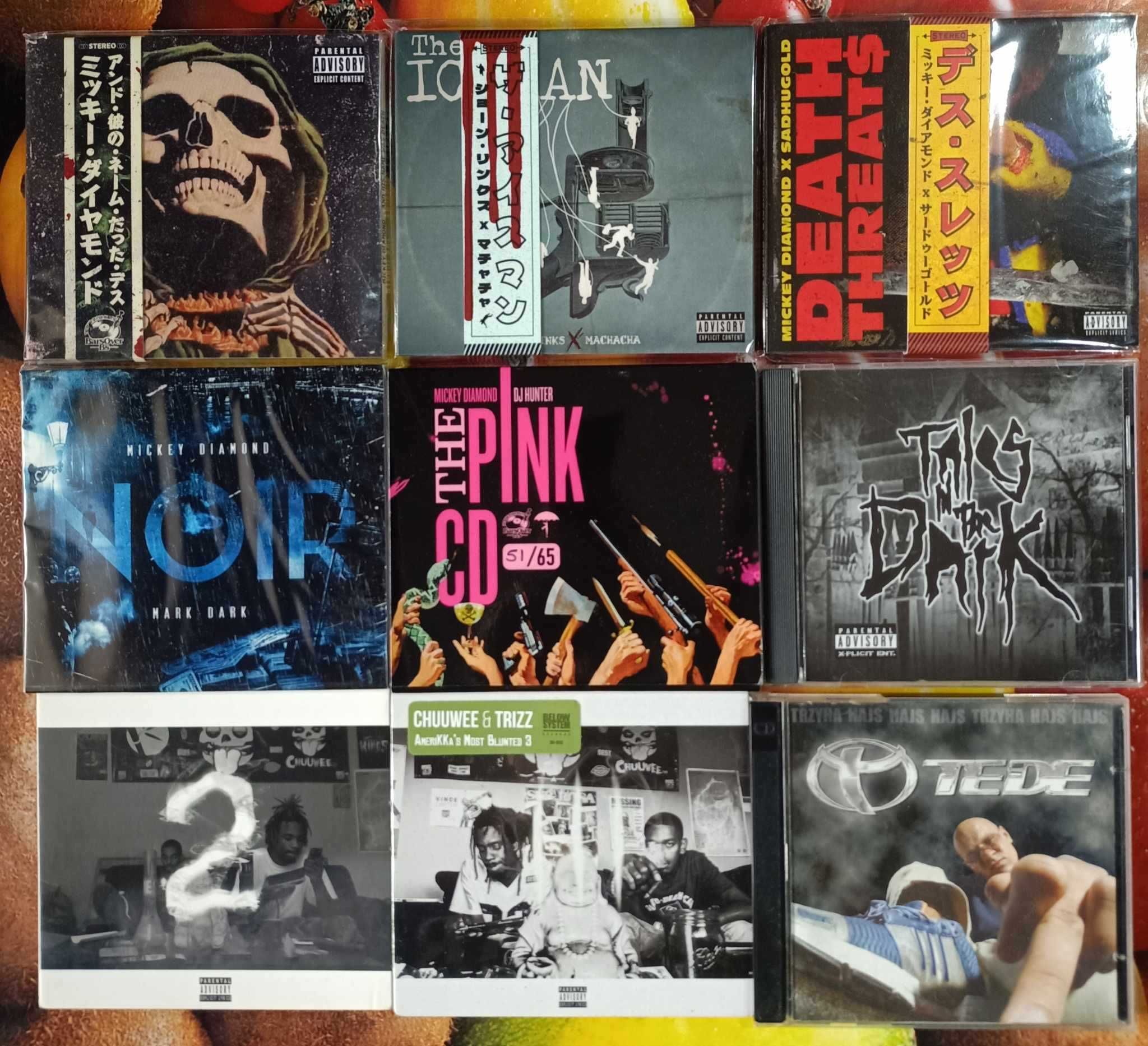 Kolekcja RAP USA płyty CD zagraniczny hip hop (boom bap, gangsta rap)