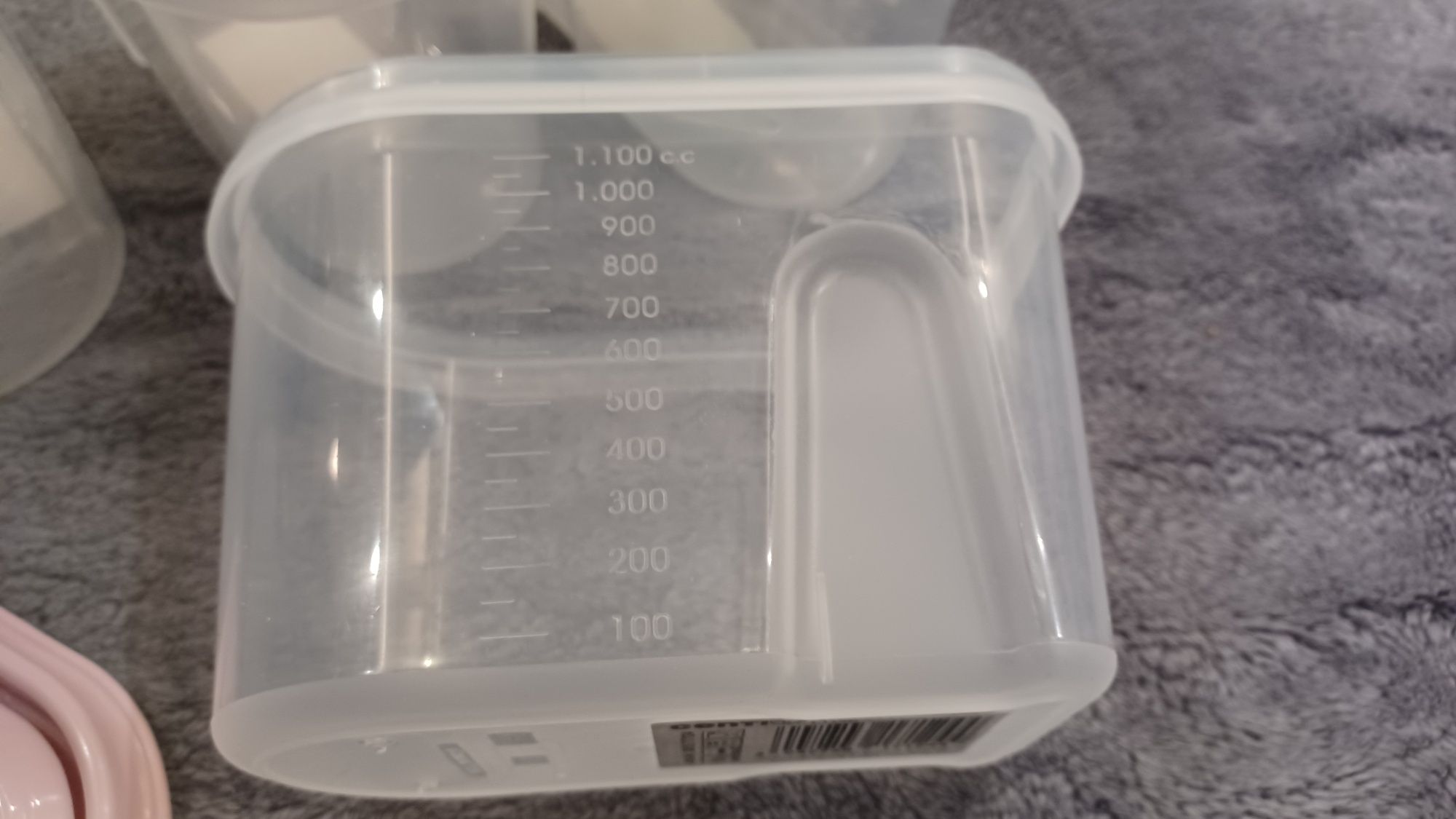 4 pojemniki kuchenne na musli Centi 1,1 litra