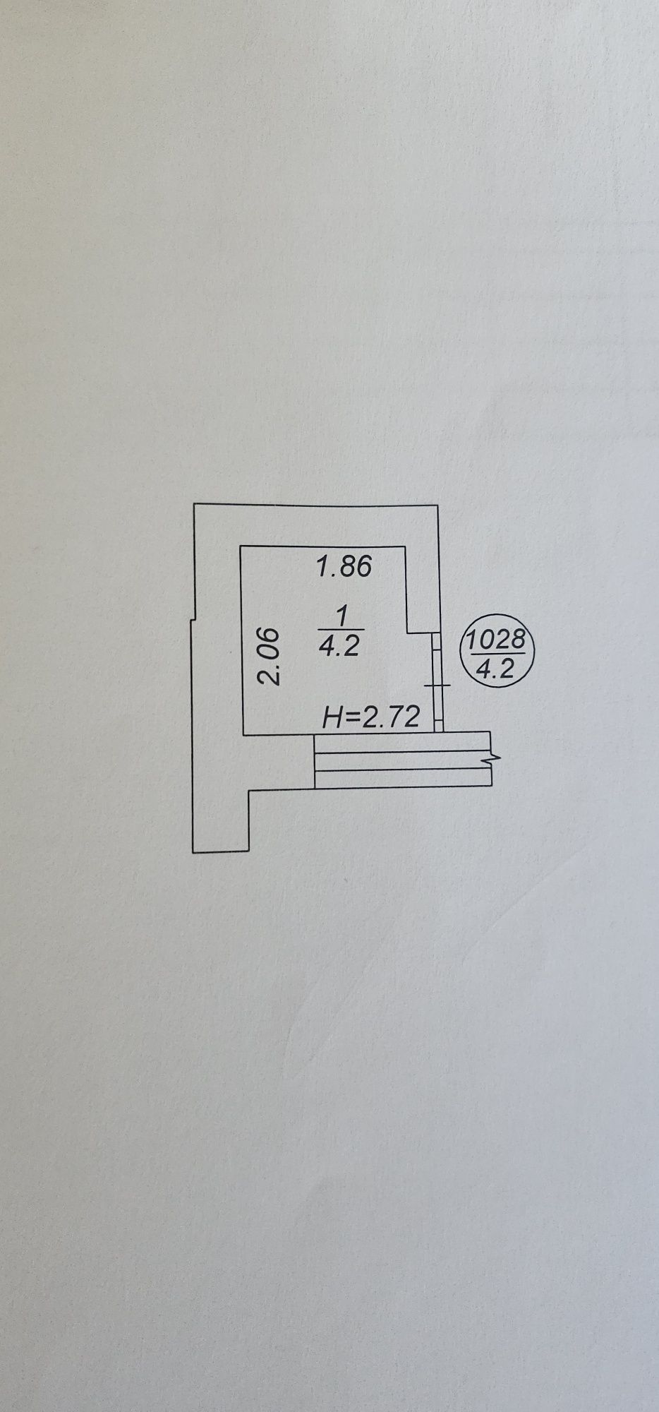 Продам кладовку 4.2м/кв.