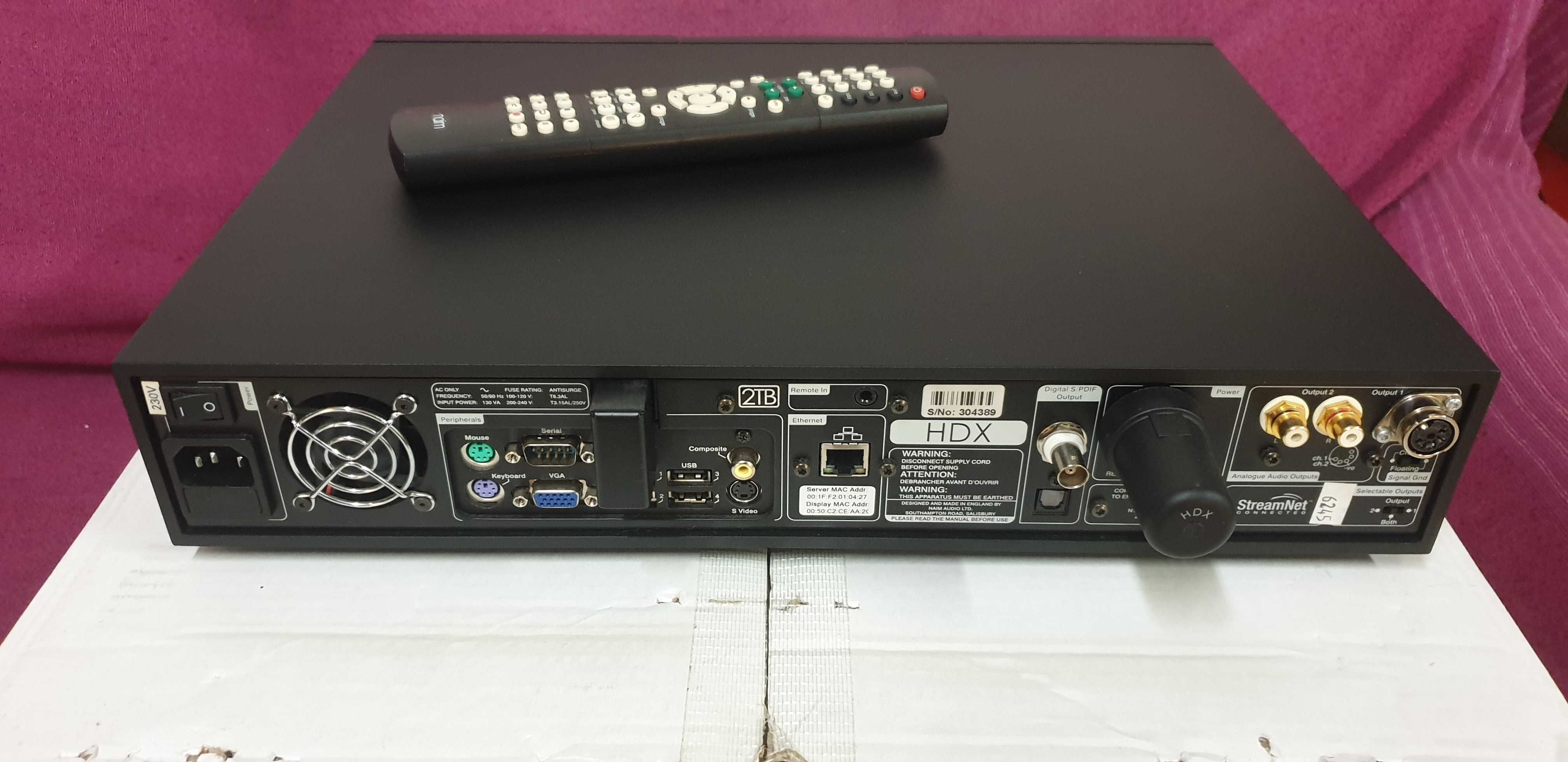 Leitor de CD Naim HDX