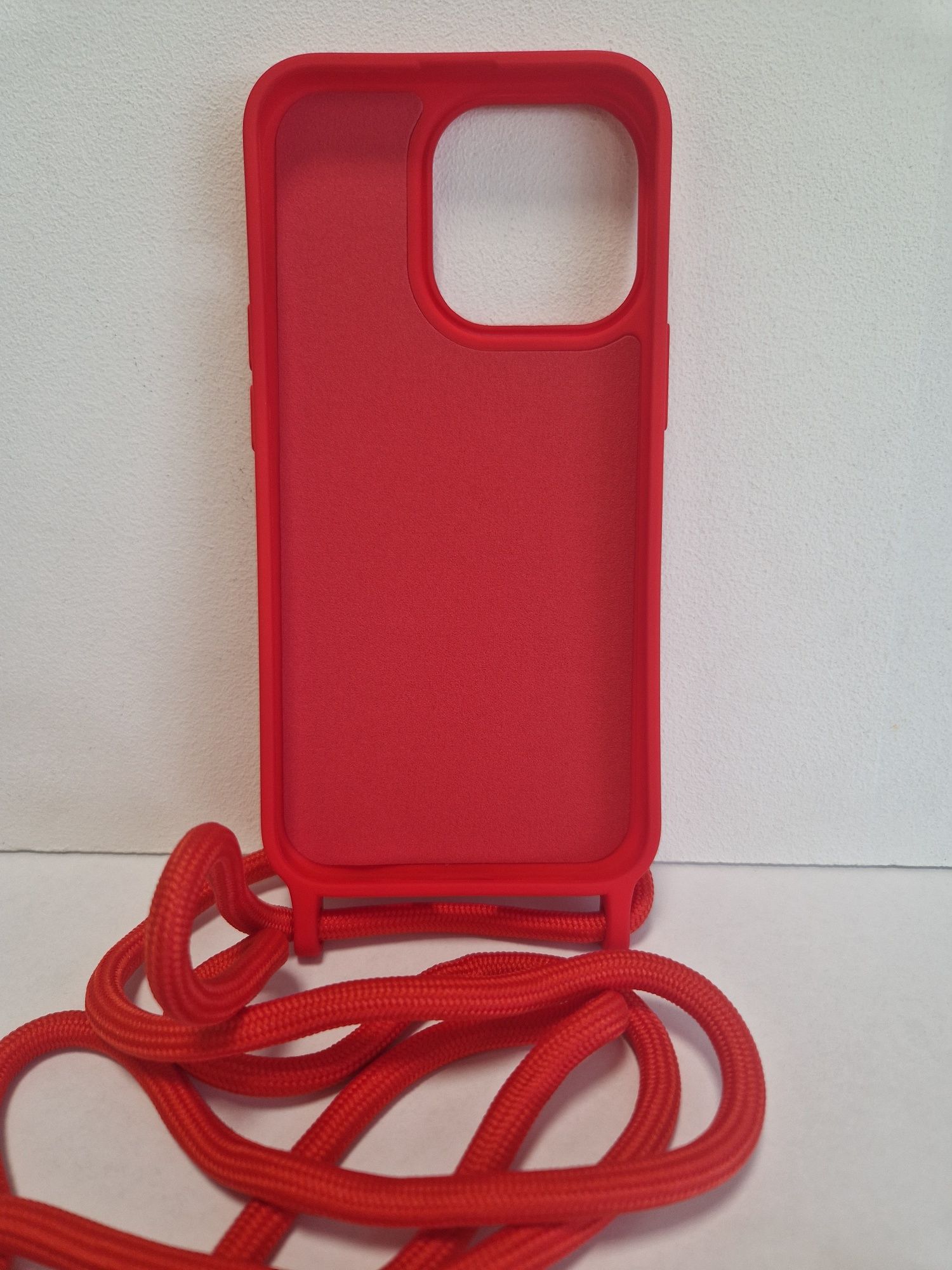 Strap Silicone Case do Iphone 13 Pro wzór 1 czerwony