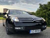 Citroën C6 3.0 HDi V6 241KM, Czarna perła, jasny środek, piękny stan