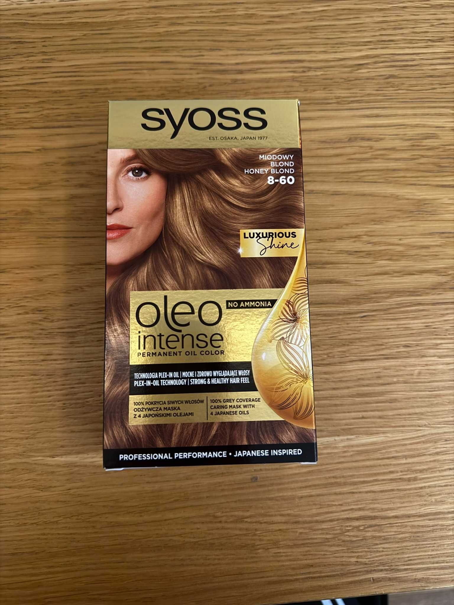 SYOSS Oleo Intense farba 8-60 Miodowy Blond
