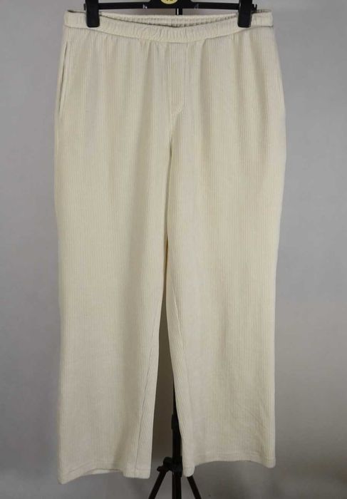 Zara Nowe Spodnie Damskie Sztruksowe L Proste Oryginalne Bawełna
