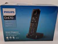 Telefon bezprzewodowy PHILIPS D470