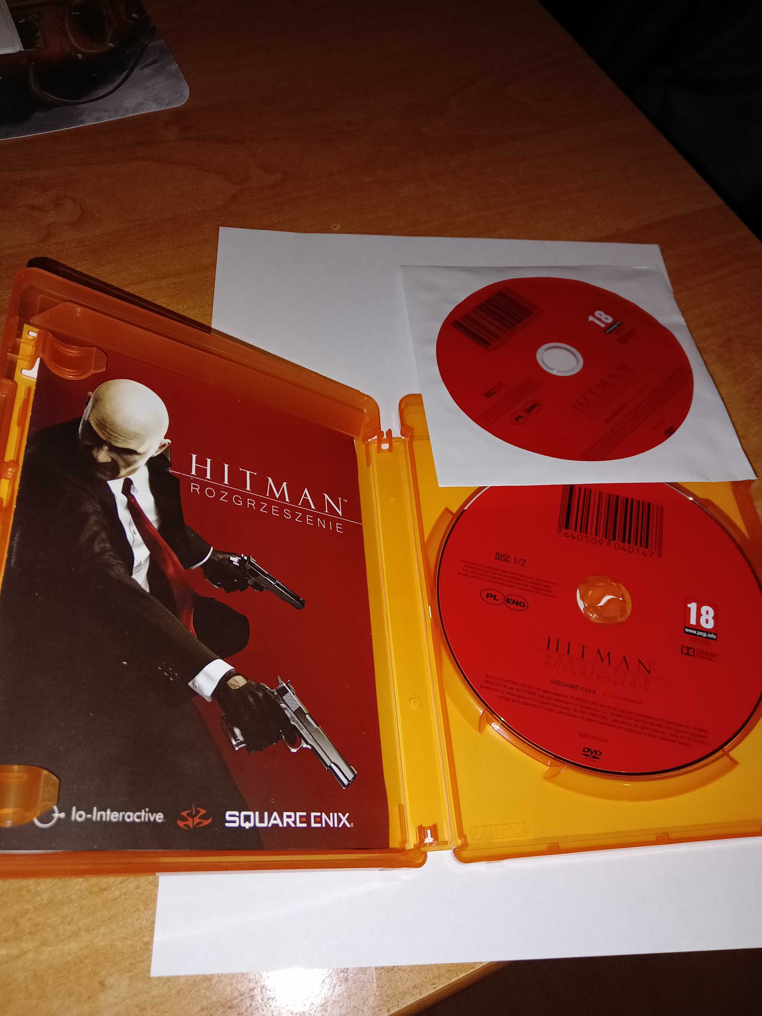 Hitman, gra na PC, DVD, stan bardzo dobry.