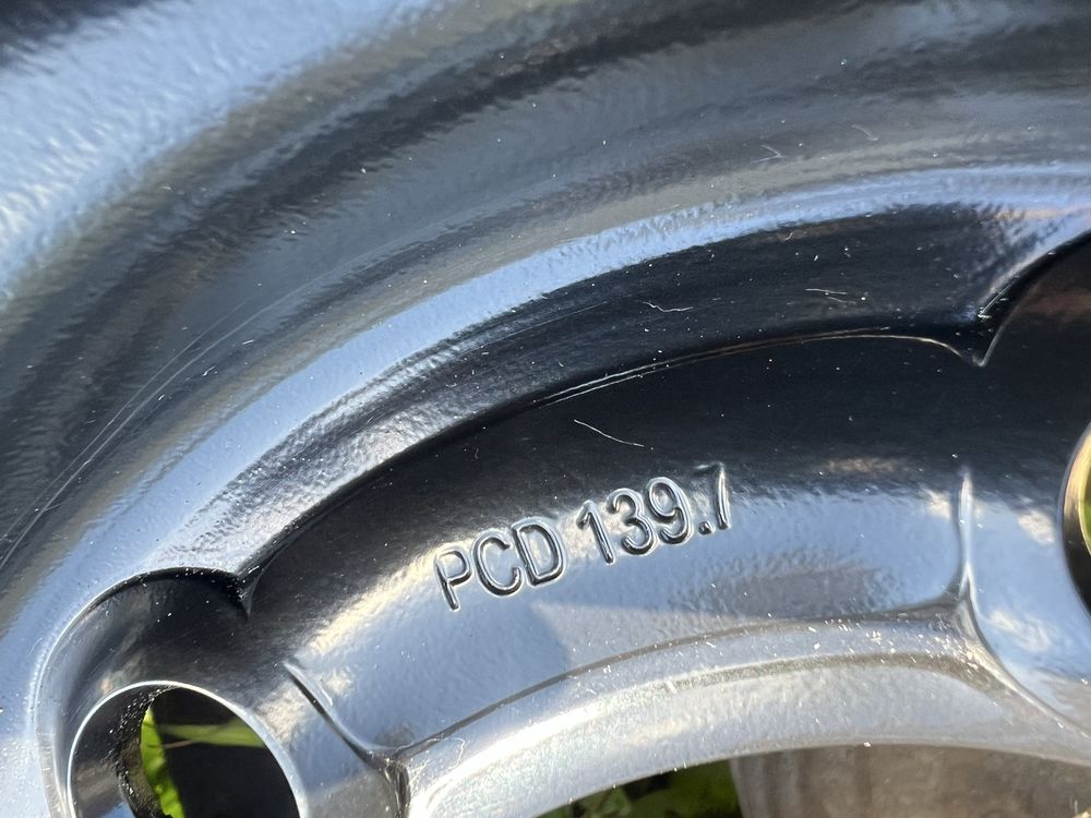 1xfelga stalowa (dakar) 16” MITSUBISHI/TOYOTA/NISSAN (6x139,7 ET36)