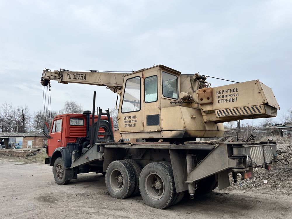 Автокран Камаз 53212