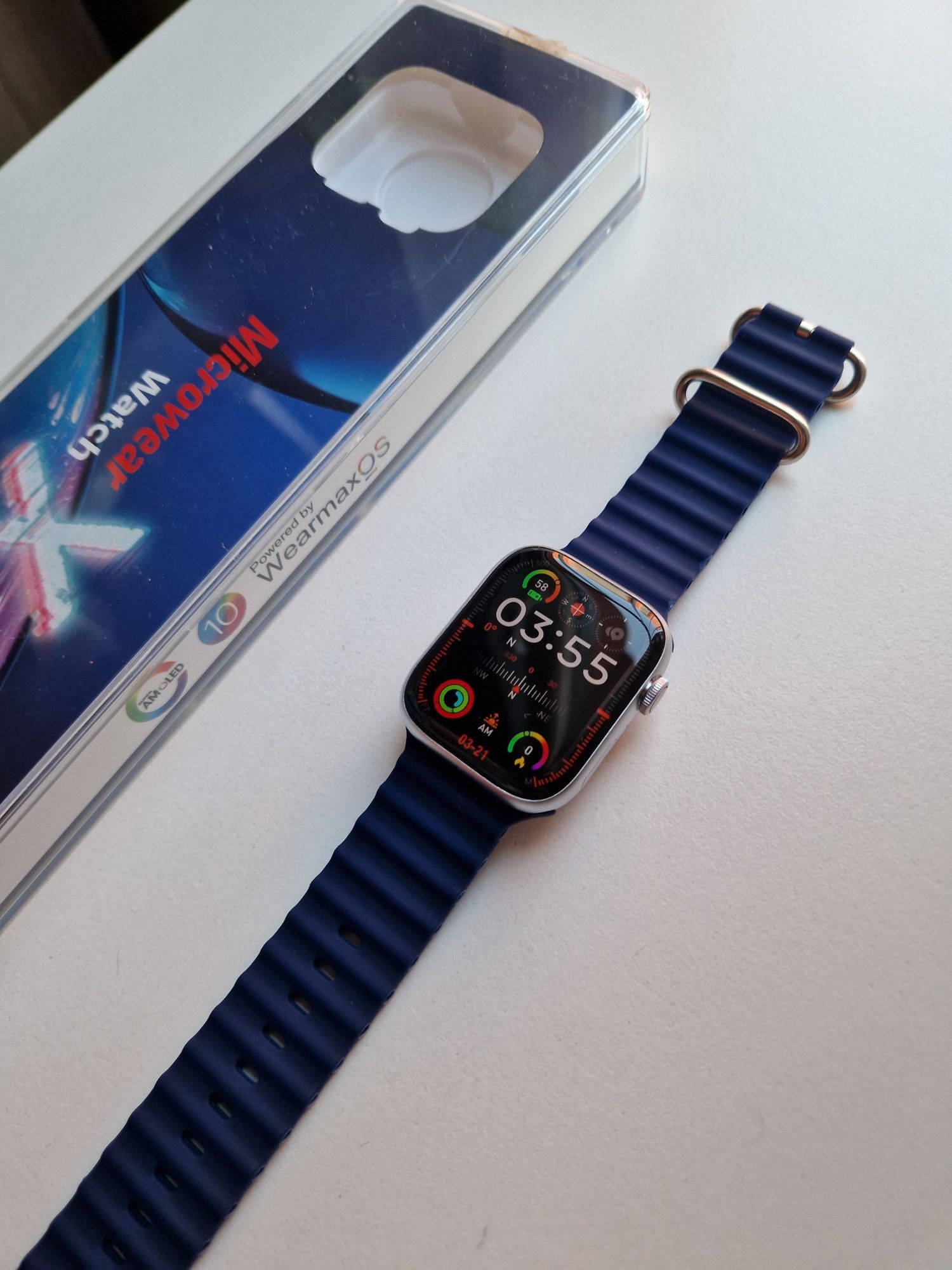 Watch mikrowear x, 4gen, wodoodporność ip68, pełny komplet