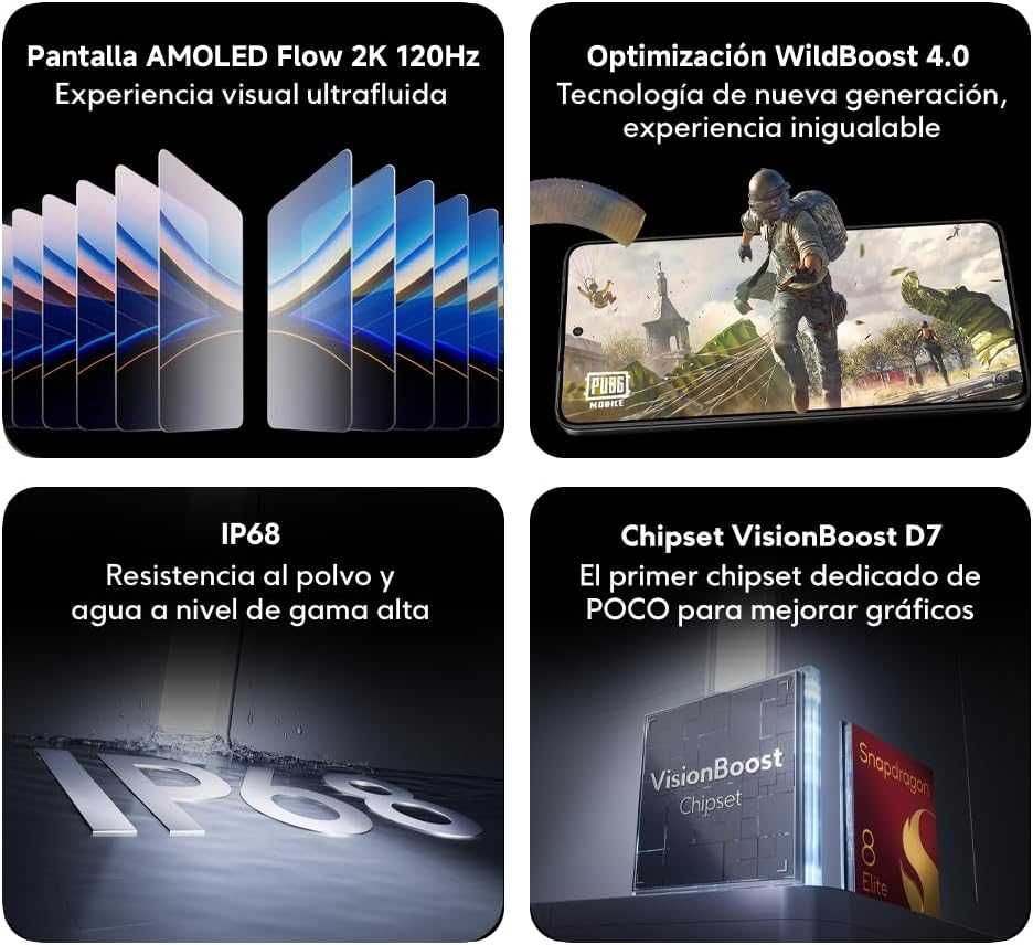 Xiaomi Poco F7 Pro 5G 12GB/512GB IP68 3.3GHz