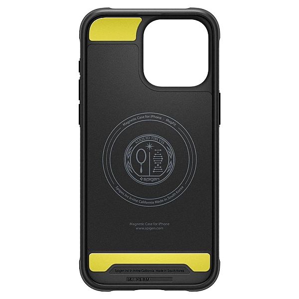 Spigen Rugged Armor Mag Magsafe Iphone 15 Pro Matte Black