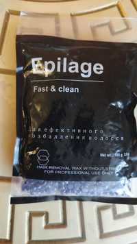 Воск для депиляции Epilage fast clean 100грамм гранулы воска