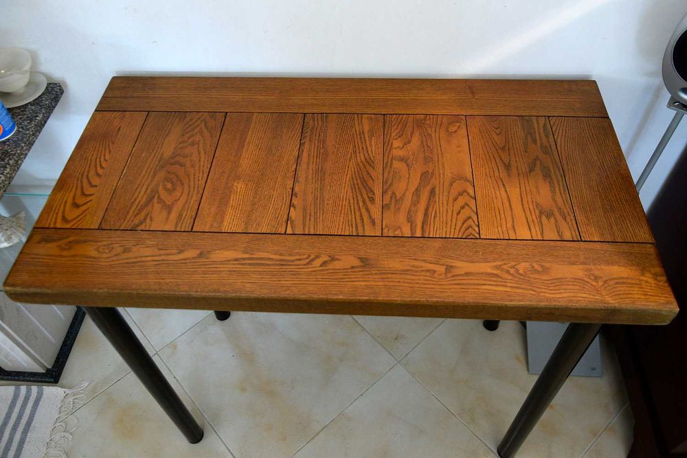 Bancada Mesa de Apoio Carvalho Maciço