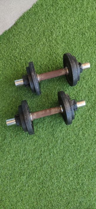 Conjunto de halteres (até 20kg)