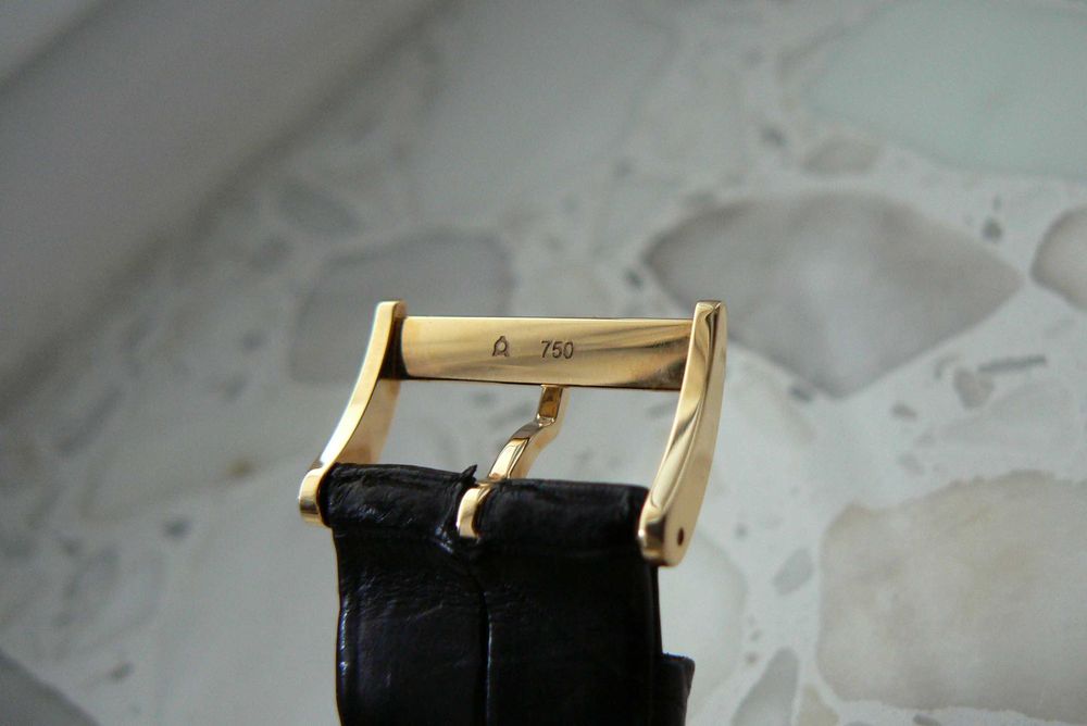 Louis Erard złoto 18K omega gold 750 złoty zegarek