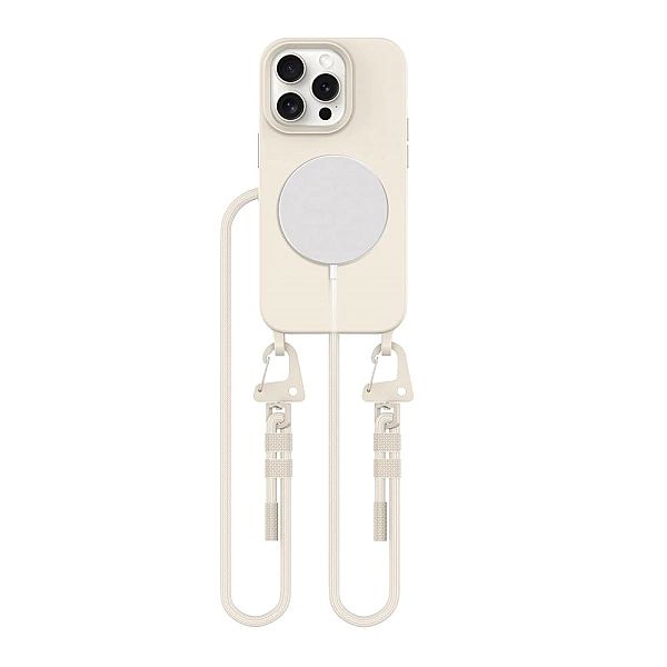 Tech-Protect Magnecklace Magsafe Iphone 15 Pro Cosmic Latte
