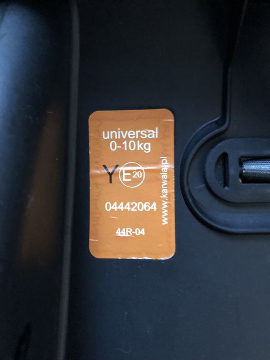 Fotelik samochodowy 0-10 kg