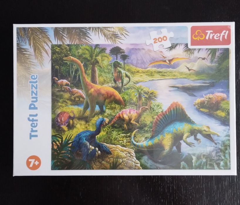 Dinozaury - puzzle 200 szt