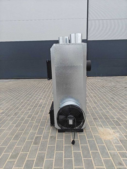 Tanio. Duży piec, koza do warsztatu sam. na olej i drewno do (400 m2).