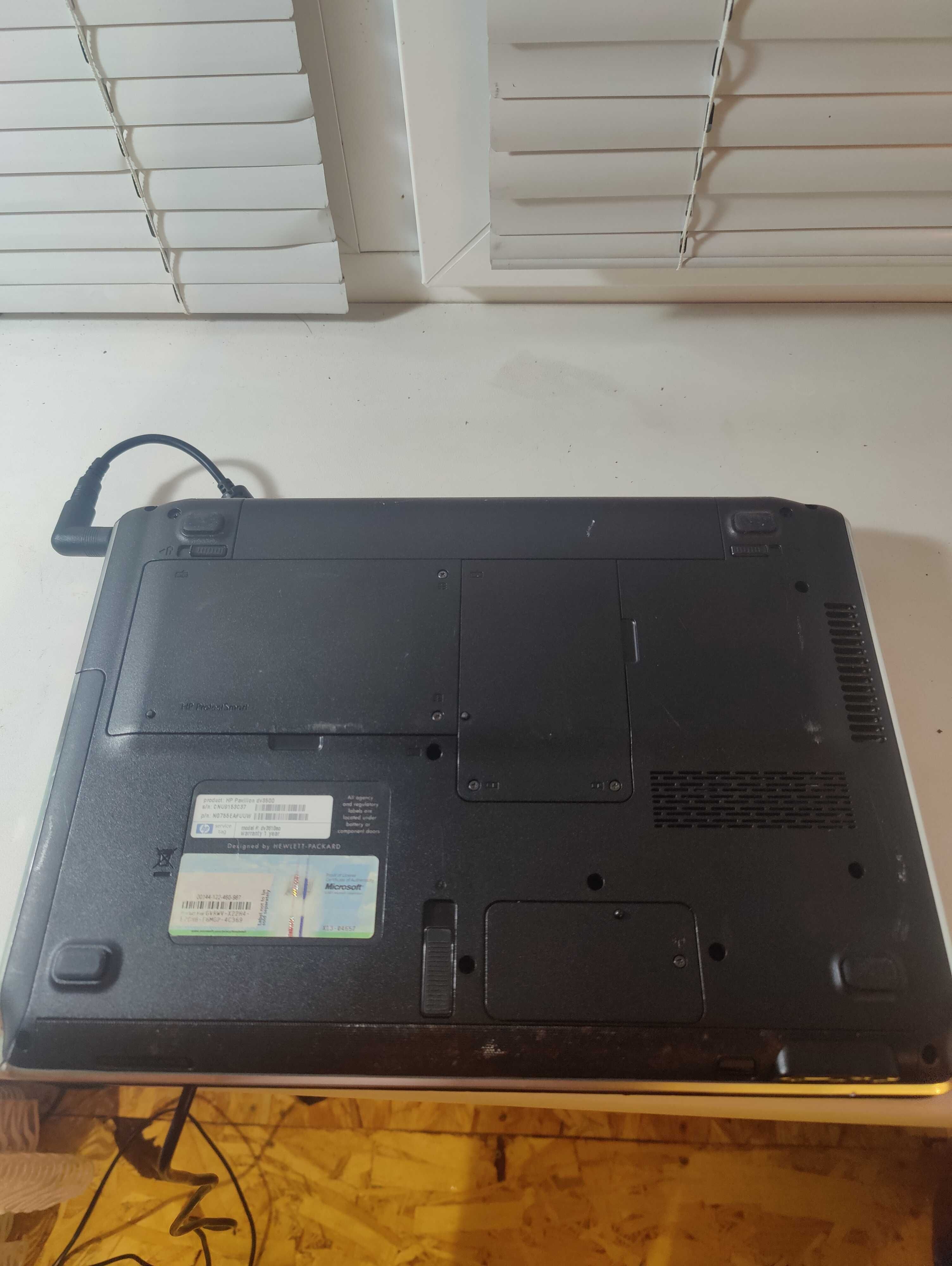 Hp dv3000 без зарядки