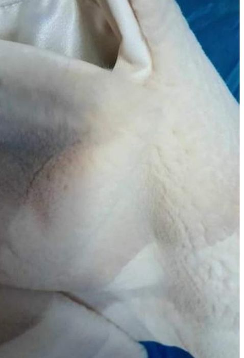 Шубка полушубок из белой натуральной норки для невесты