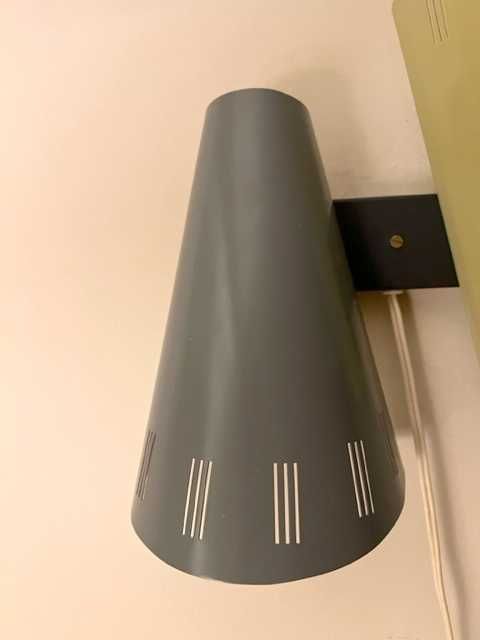 Candeeiro de parede Louis Kalff Philips NX27, anos 50