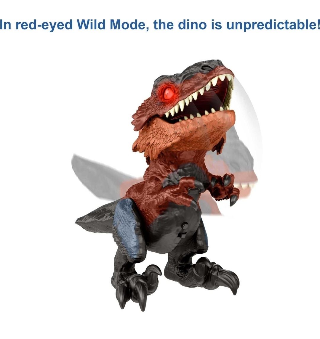 великий інтерактивний Динозавр Пірораптор Jurassic World Mattel