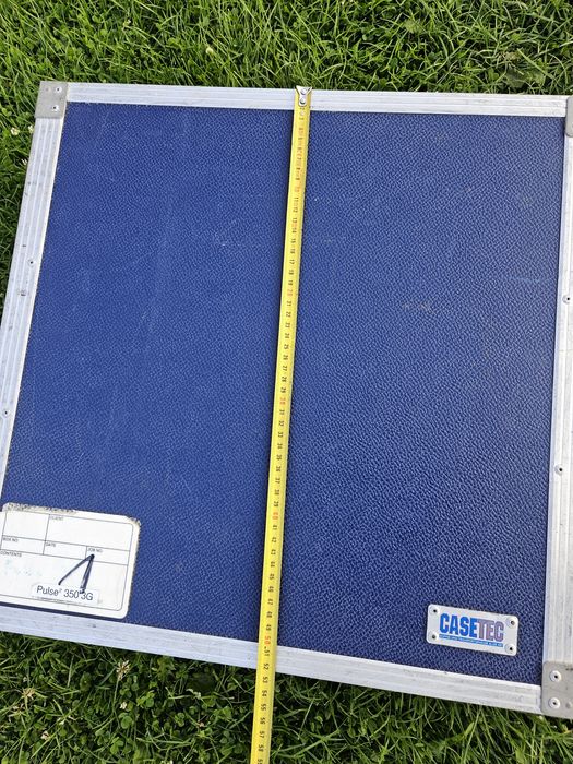 Skrzynia case rack 2u - bez klap 52cm x 53cm