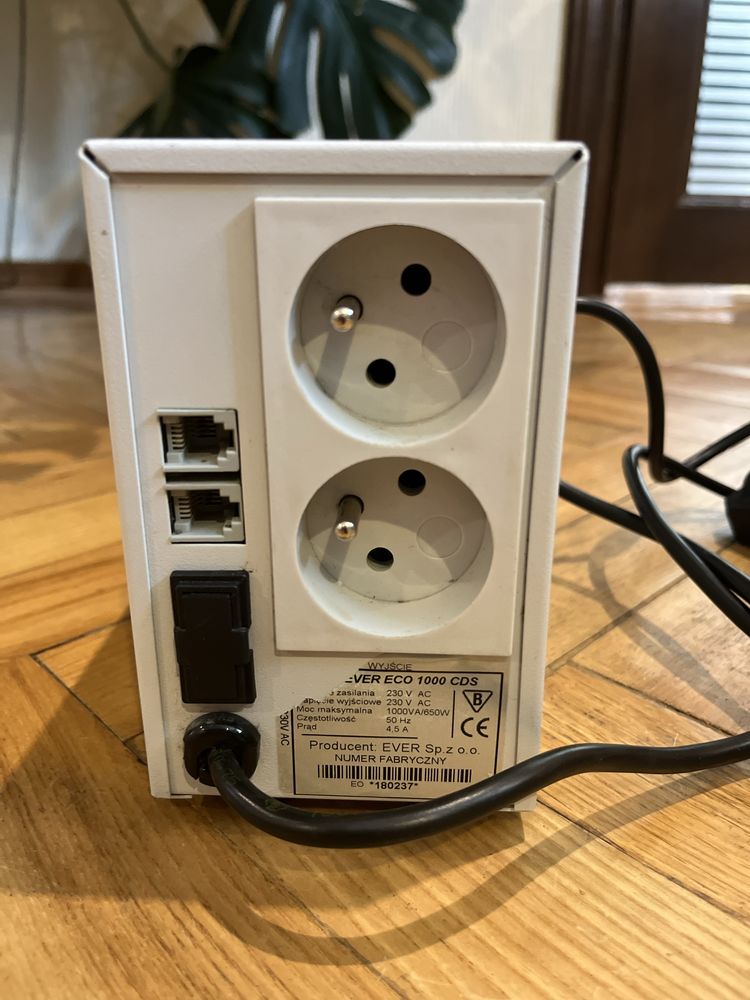 ДБЖ чиста синусоїда 650W - Ever 1000CDS, для котла, упс ups ибп синус