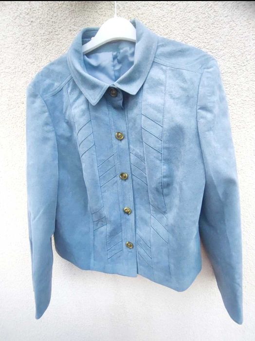 Kurtka żakiet zamsz