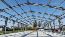 Konstrukcje stalowe. 18x56x5,5m. BHP KAD. Hala. Producent