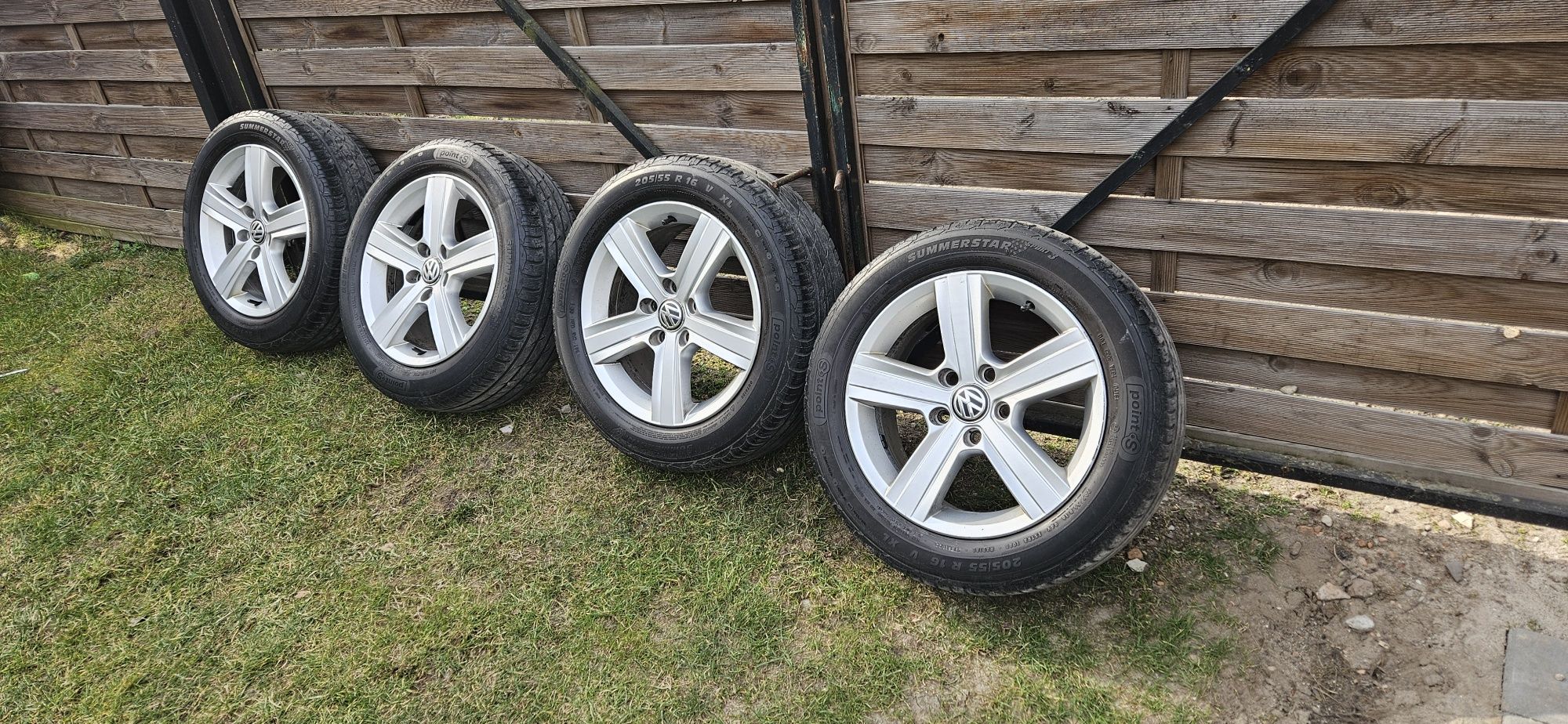 Alufelgi vw felgi z oponami VW 205/55/16