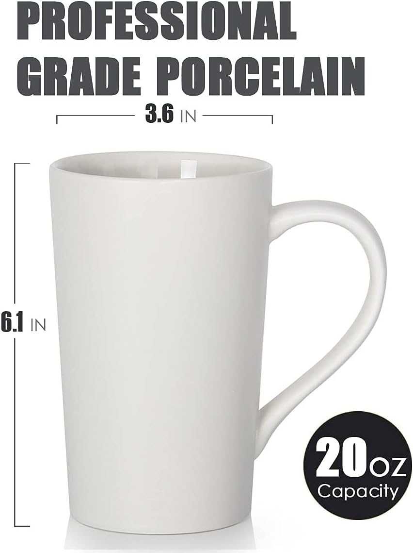 Nowe 2 duże kubki / kubek porcelanowy Smilatte ‎M007 600ML !2255!