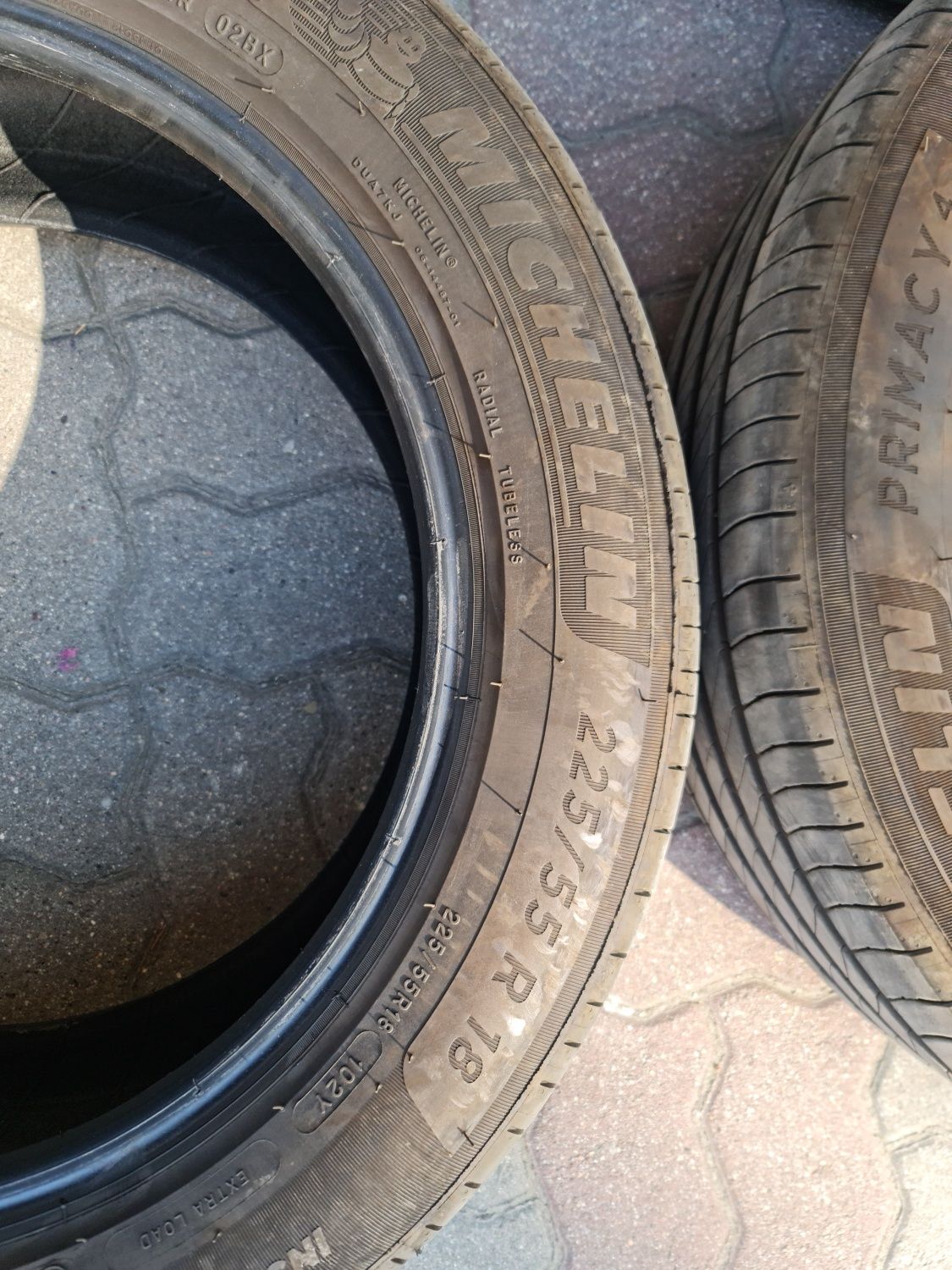 Michelin Primacy 4 225x55r18 Rok 0224