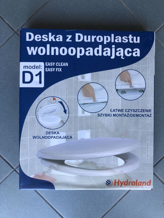 Deska sedesowa wolnoopadająca hydroland